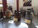 Exihibit of old winery equipment